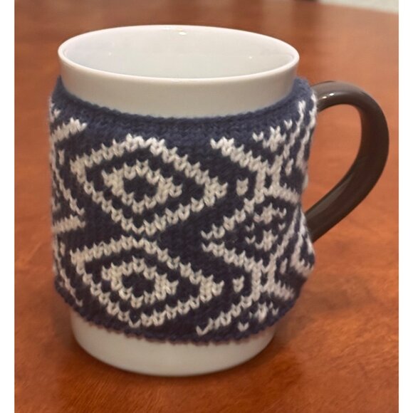 Threshold Stoneware Mug With Removable Knit Sweater Cozy - Picture 2 of 6